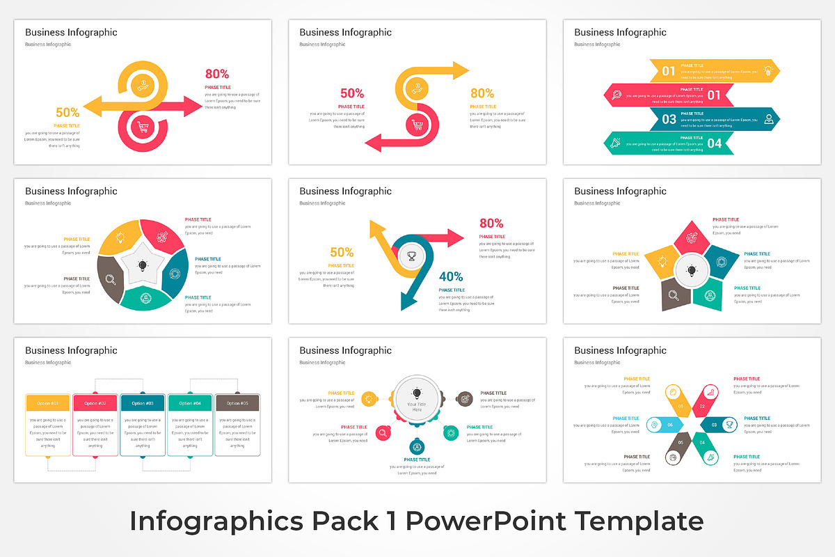 Infographics Pack1 Template, a Presentation Template by GraphicStan (Photo 18 of 20)