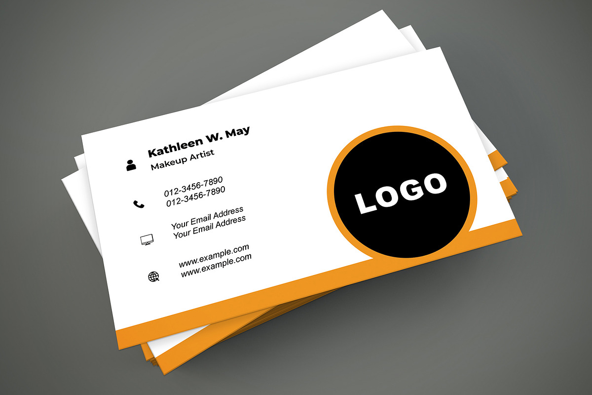 Minimal Professional Card PSD preview 4