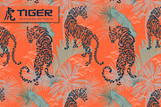 TIGER PRINTS seamless patterns, a Pattern Graphic by ANAKOTO (Thumbnail 15 of 20)
