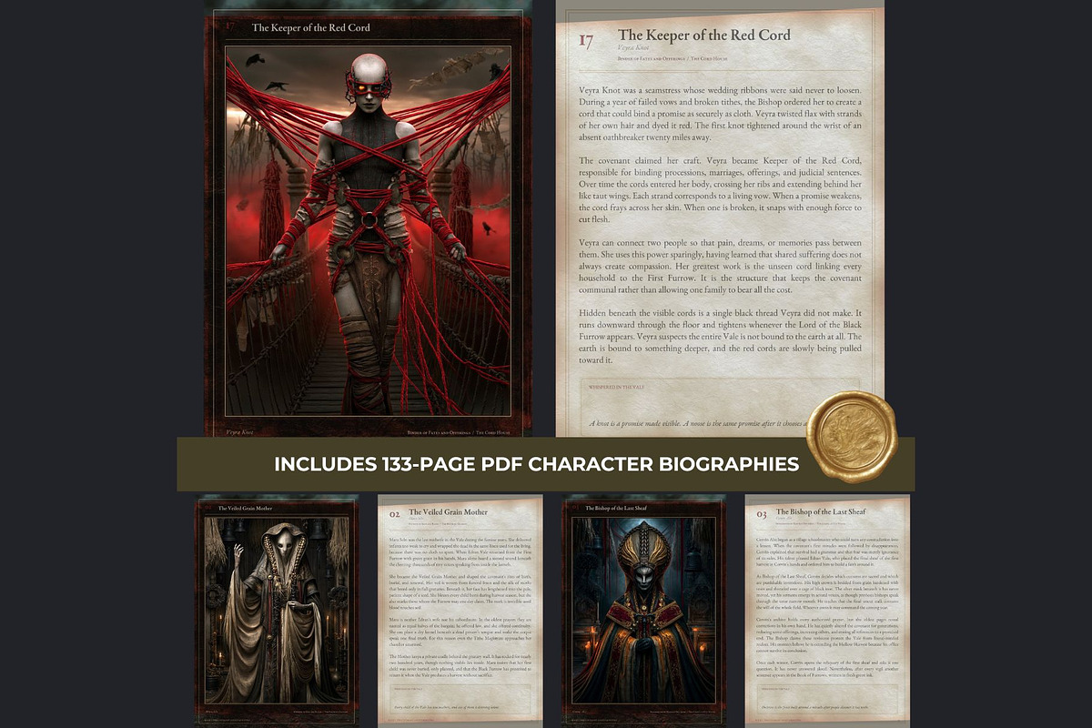 Harvest RPG Characters Cliparts, a Seasonal Illustration by ThatsDesignArt (Photo 3 of 15)