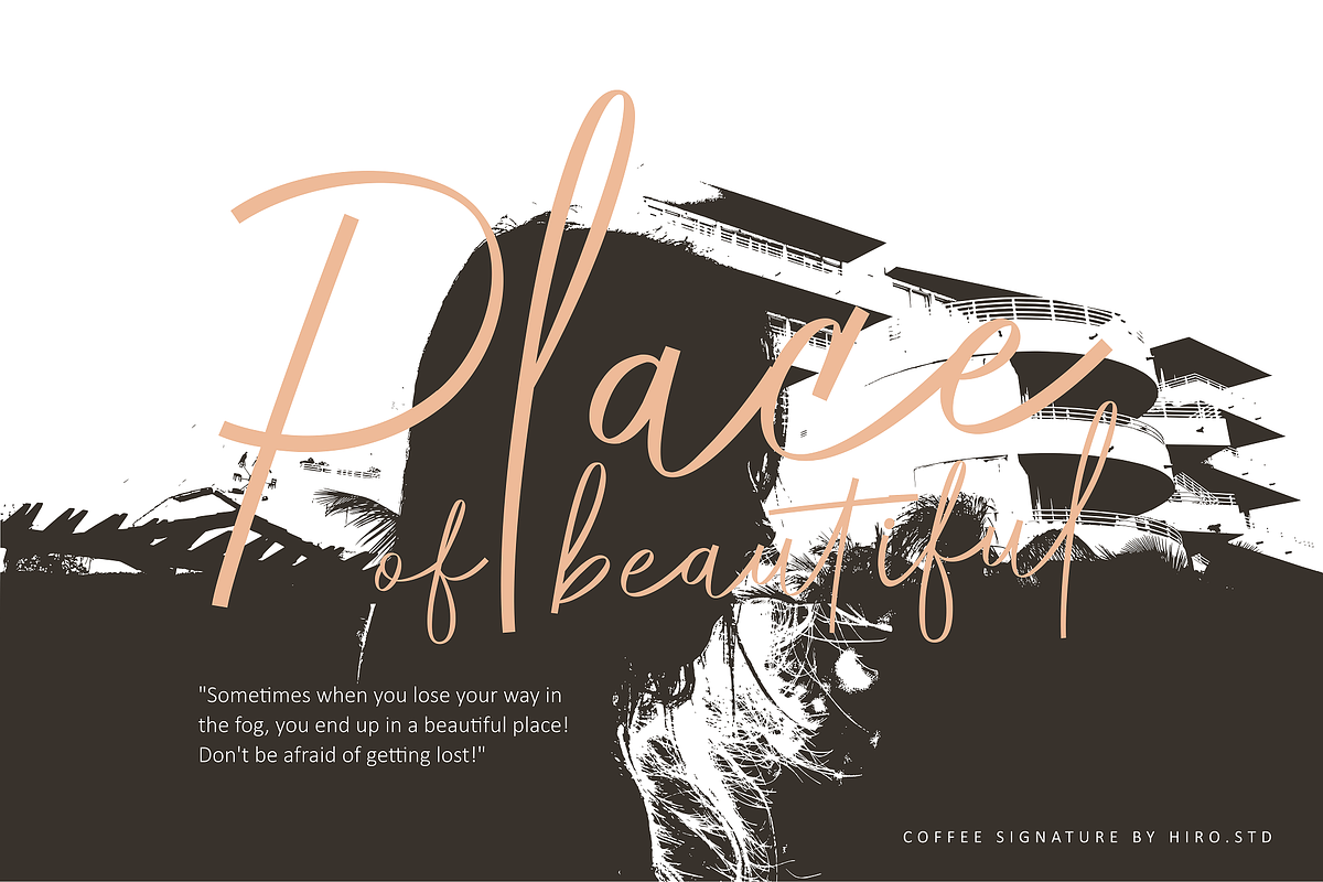 Coffee Signature - Handwritten Font, a Handwritten Font by HIRO.std (Photo 8 of 11)