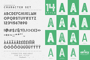 Caredrock - 14 Fonts Style Extras