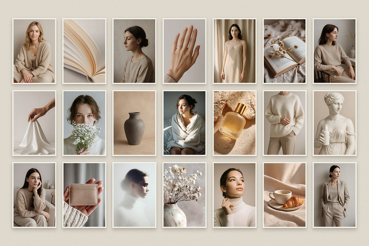 Aesthetic Neutral Lifestyle Photos, a Beauty & Fashion Photo by Vasya Kobelev (Photo 5 of 7)