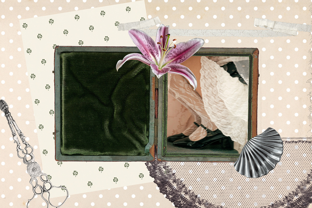 Victorian Keepsakes Ephemera Atelier, a Background Graphic by Lidberia (Photo 4 of 16)