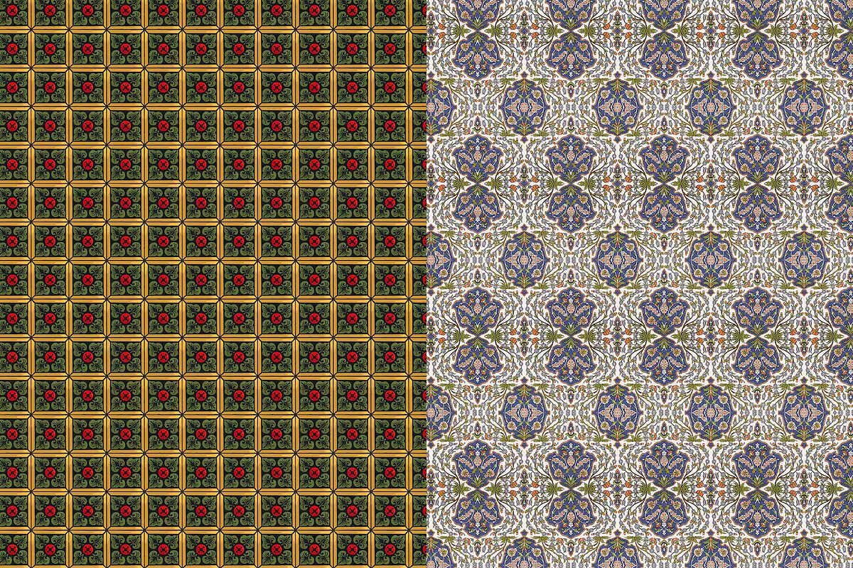 Decorative Digital Papers Pack No.9, a Background Graphic by Century ...