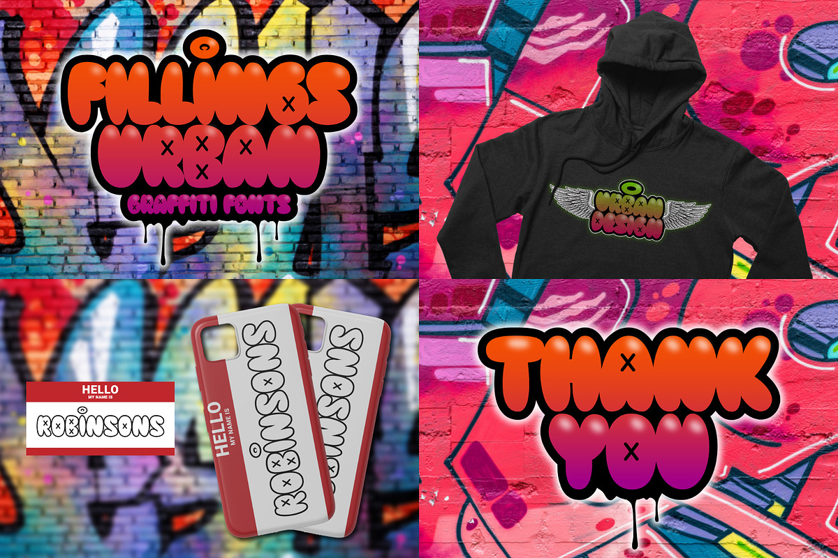 Graffiti Font Bundle - SALE! 90% OFF, a Font by Prioritype Co (Photo 4 of 11)