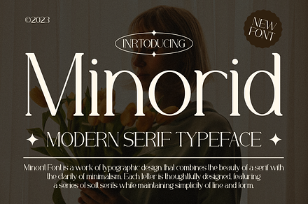 Minorid - A Modern Serif Font