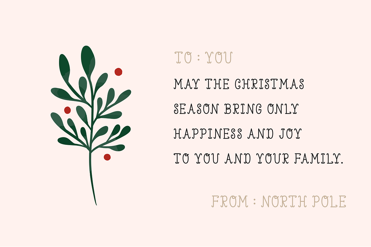 Merry and Bright font, a Serif Font by Nyla.Studio (Photo 2 of 9)