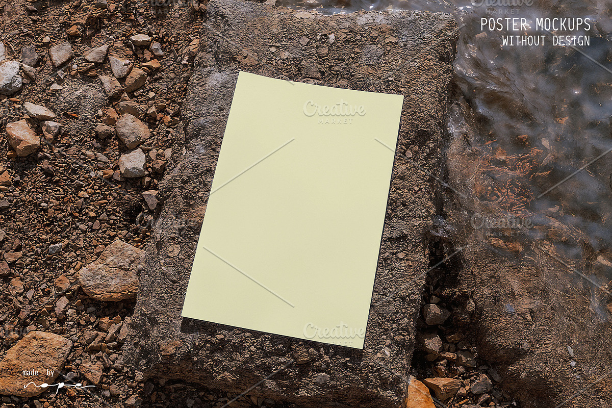 Poster Mockup Drop 1, an Advertising Mockup by made_by_nope (Photo 5 of 6)