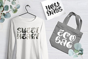 Round Hand Drawn Display liquid Font, a Sans Serif Font by Happy Letters (Thumbnail 5 of 12)