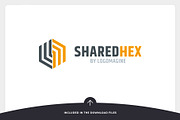 Shared Hex Logo Template, a Branding & Logo Template by LOGOMAGINE (Thumbnail 15 of 16)