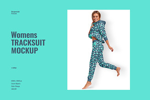 Women's Tracksuit Mockup