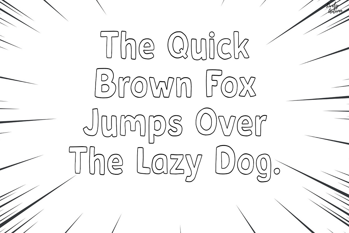 Cartoony | Handwritten Font, a Handwritten Font by LivelyAutumn11.11 (Photo 4 of 5)