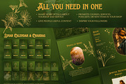 Spiritual, Herbal Instagram Posts, a Social Media Template by Under My Cozy Roof (Thumbnail 6 of 9)
