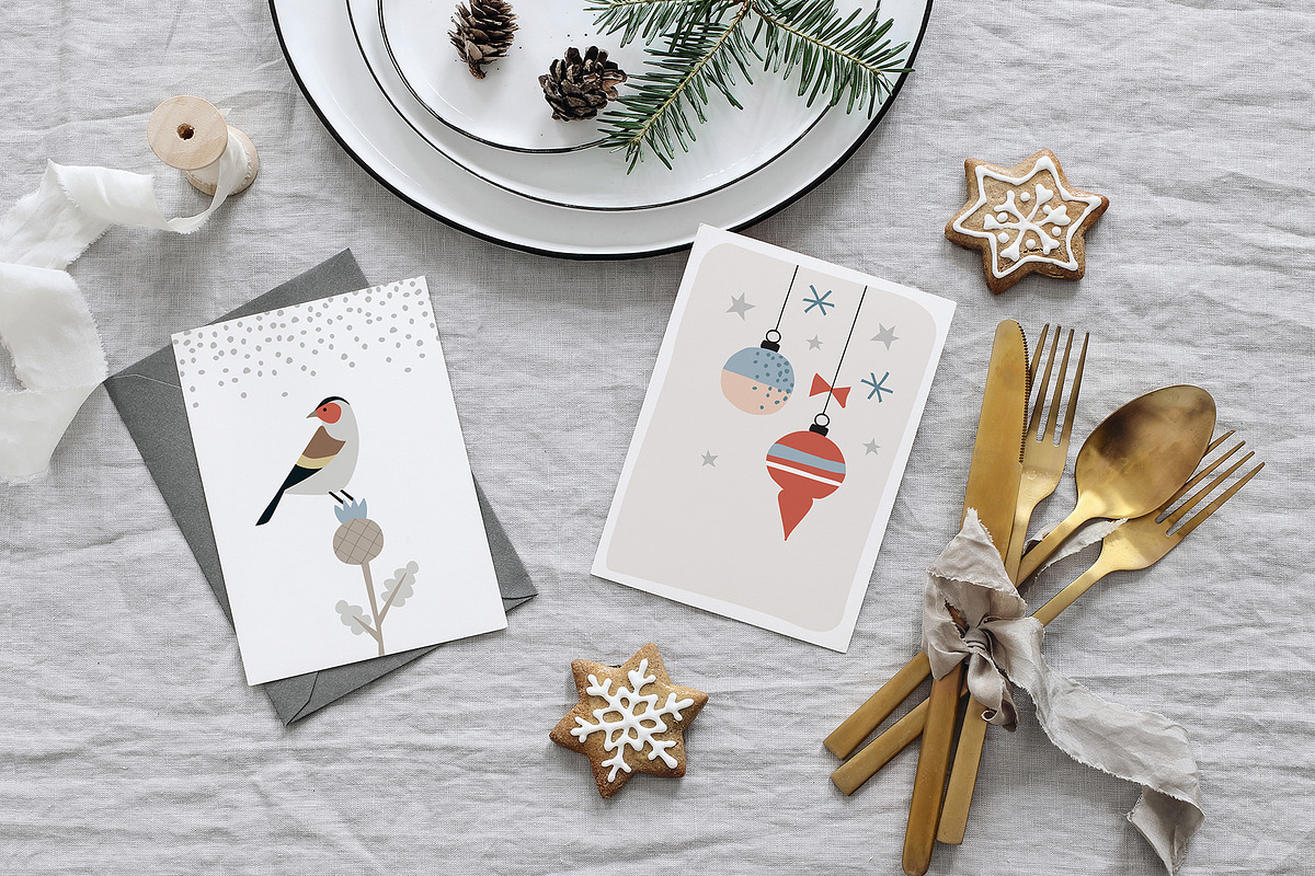 Winter birds Christmas set, an Animal Illustration by Tabita's shop (Photo 10 of 11)