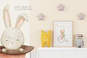 Watercolor Circus Animals Clipart, an Illustration by ElenaPlatovaArt (Thumbnail 3 of 10)