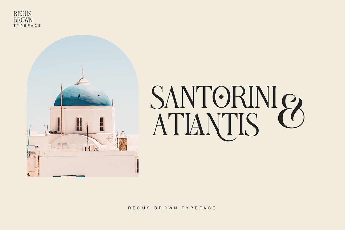 Regus Brown, a Serif Font by Ryan Rivaldo Vierra (Photo 14 of 16)