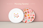 Morning Routine - Elements&Patterns, an Object Graphic by Apolinarias Art (Thumbnail 8 of 10)