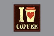 Coffee To Go vector poster set., a Food Illustration by PoPaShop (Thumbnail 7 of 13)