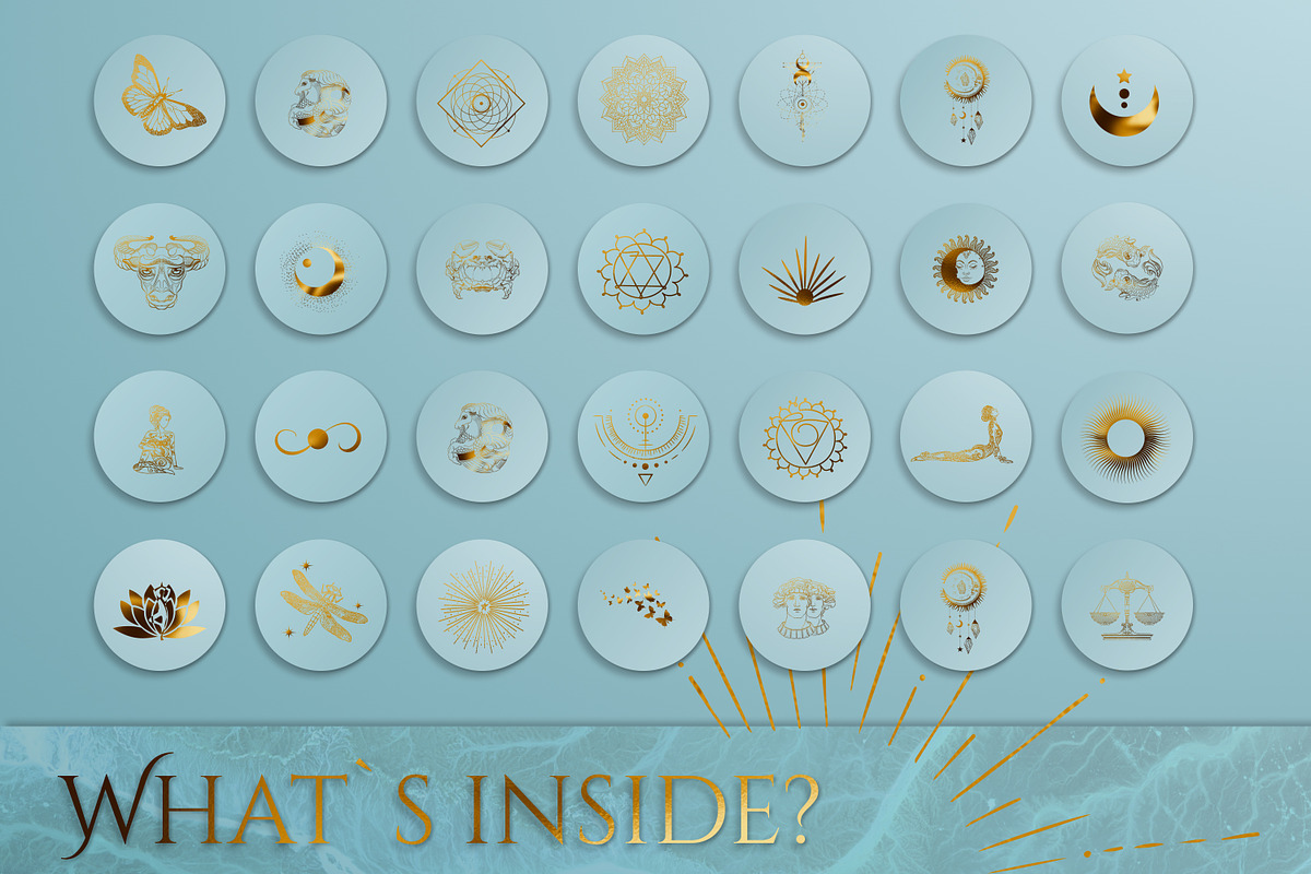 Spiritual Instagram Story Icons, a Social Media Template by Under My Cozy Roof (Photo 2 of 5)