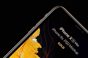 iPhone Xs & Xs Max PSD Mockups, an iPhone Mockup by CreativesCastle (Thumbnail 3 of 7)