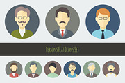 Flat Persons Icons Set 2, an Icon by Alex Serada (Thumbnail 2 of 5)