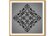 Damask graphic ornament. Floral, a Decorative Illustration by RODINA (Thumbnail 2 of 3)