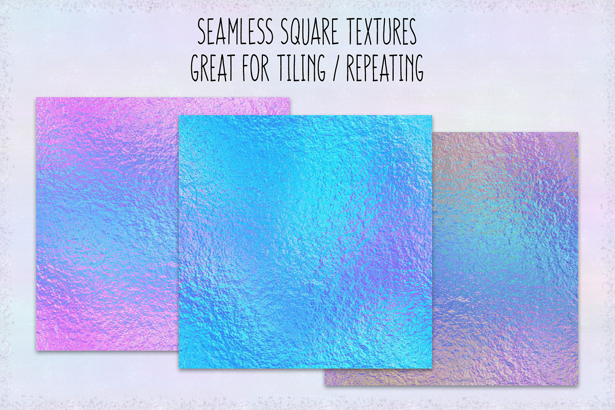 Iridescent Bright Foils, a Texture Graphic by Julie Campbell (Photo 2 of 5)