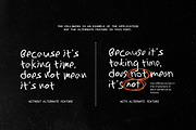 Stiff Ballpoint - Messy Handwritten, a Handwritten Font by Bale Type (Thumbnail 2 of 9)