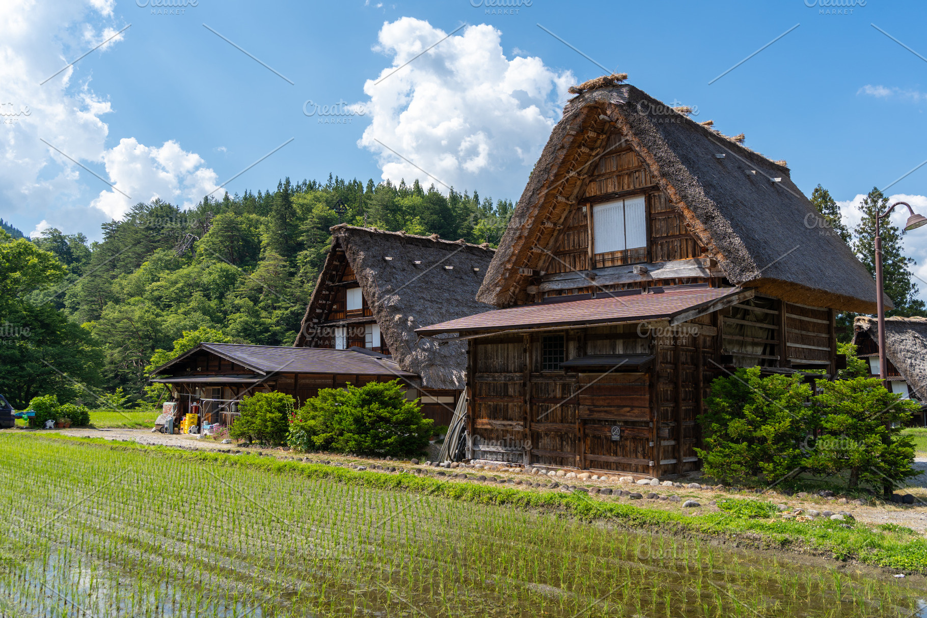 Traditional houses and rice fields - CzM6Ly9maWxlcy5jcmVhdGl2ZW1hcmtldC5jb20vaW1hZ2VzL3NjcmVlbnNob3RzL3Byb2R1Y3RzLzUzODMvNTM4MzgvNTM4MzgzNDIvdW5nZWpla3gzM2NocHJ1eXFxM2Fvajh3YjdlYzdjN2FwZnd1eG9zcmFwenljb25zaHp2OWk0M21wZWgzaGYxcC1vLmpwZyMxNzUxODc3Njg0