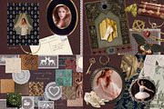 4 in 1: Vintage Collage Bundle, an Object Graphic by Lidberia (Thumbnail 6 of 12)