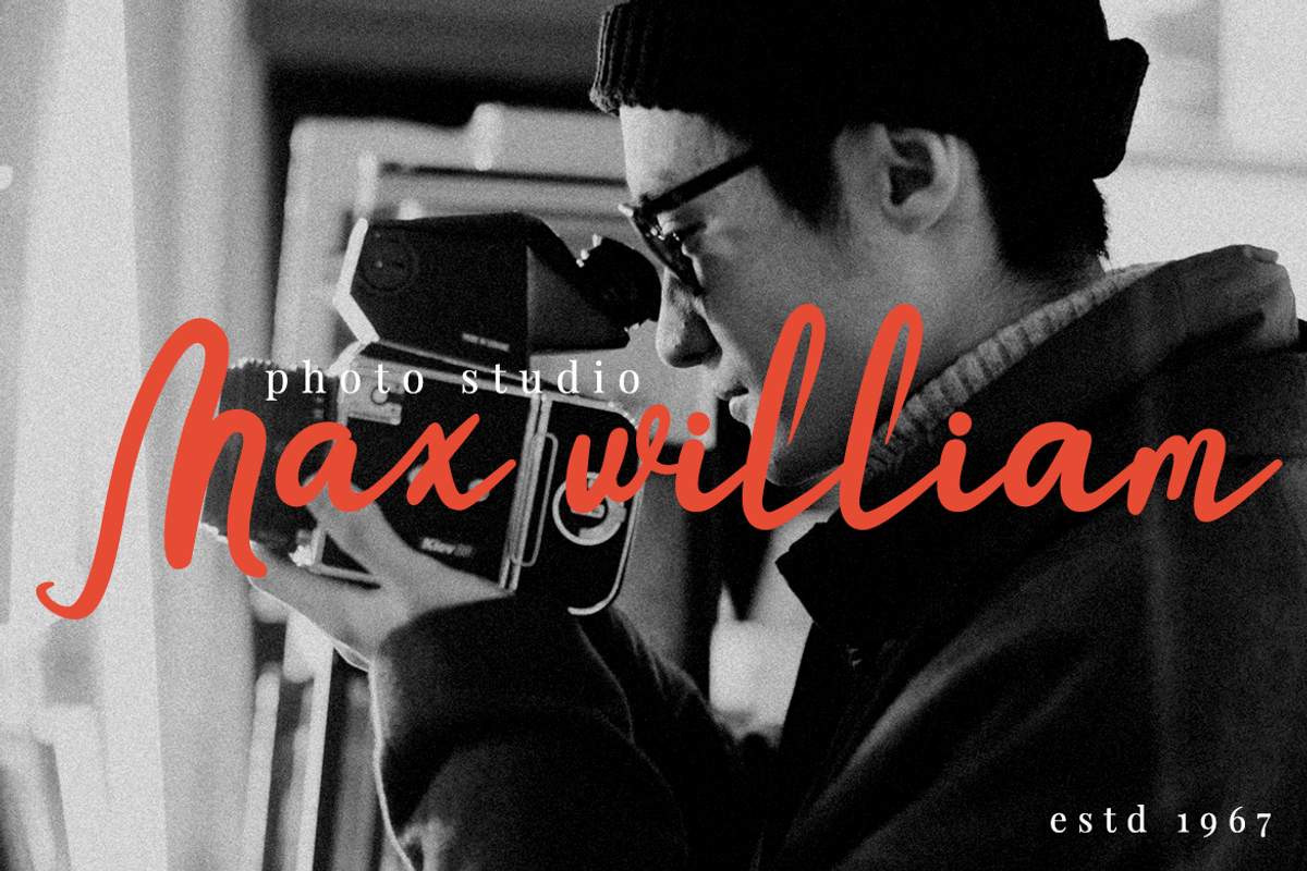 Boostnia, a Script Font by twinstd (Photo 11 of 16)