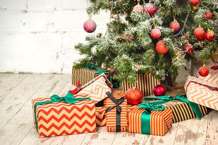 Christmas tree with decorations, a Holiday Photo by Creative Works