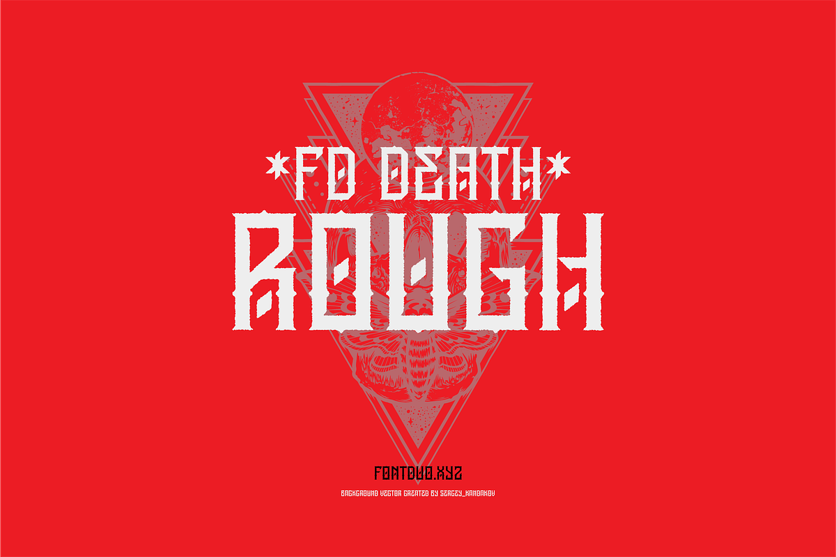 Death Layered Gothic Font, a Blackletter Font by FontDuo (Photo 5 of 5)