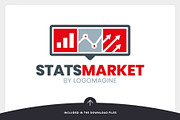 Stats Market Logo Template, a Branding & Logo Template by LOGOMAGINE (Thumbnail 10 of 13)