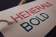 Henerale Bold, a Sans Serif Font by SNK's (Thumbnail 1 of 4)
