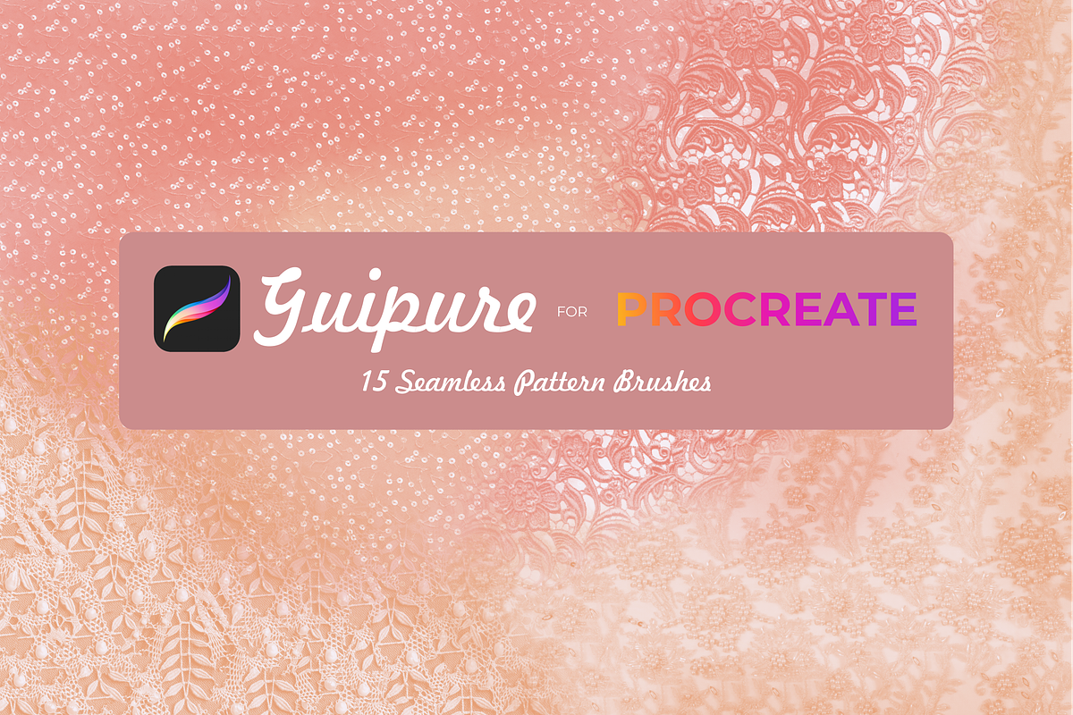 15 Guipure brushes for Procreate, a Brush Add-On by Graphics Resources (Photo 2 of 6)