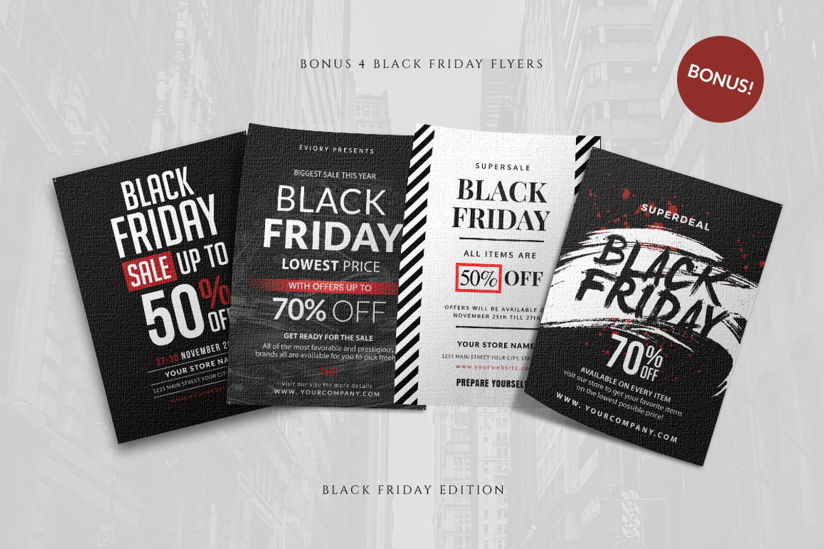 ANIMATED Black Friday Instagram Pack, a Social Media Template by Eviory (Photo 9 of 11)