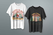 Retro Western Christmas Bundle PNG, an Illustration by ROJI CREATOR (Thumbnail 3 of 7)