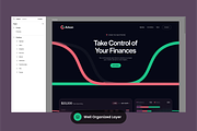 Arkon - SaaS Finance App Showcase, a Landing Page Template by SLAB! Design (Thumbnail 2 of 3)