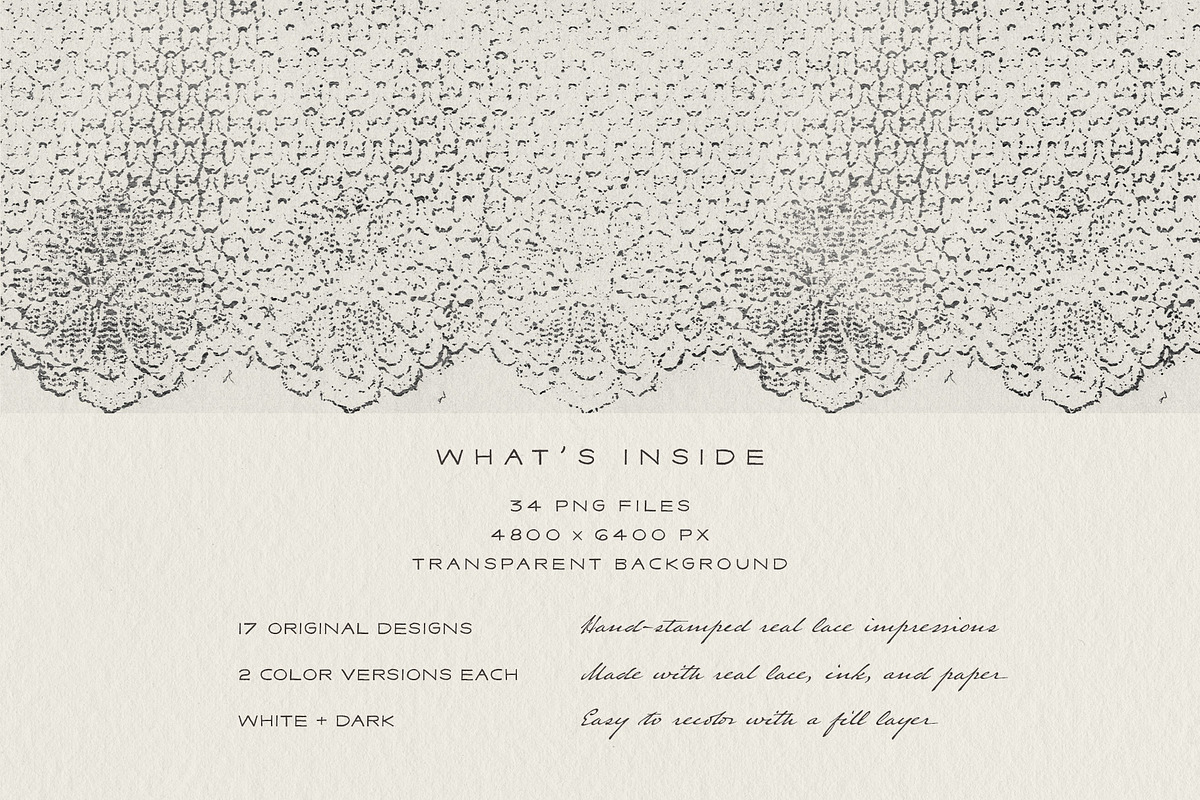 Thin Relic - Lace Texture Overlays, a Texture Graphic by alonahaidash (Photo 2 of 19)