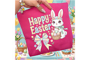 Preppy Happy Easter Png, an Illustration by Designking (Thumbnail 2 of 6)