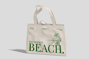 Beach Bag Mockup, a Household Mockup by Permadi Creative (Thumbnail 3 of 5)