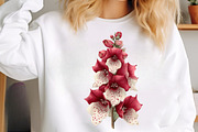Whimsical easter foxglove clipart, an Illustration by SinaCreation (Thumbnail 9 of 11)