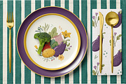 Whimsical Vegetables kit, an Object Graphic by Polli Deeva (Thumbnail 12 of 15)