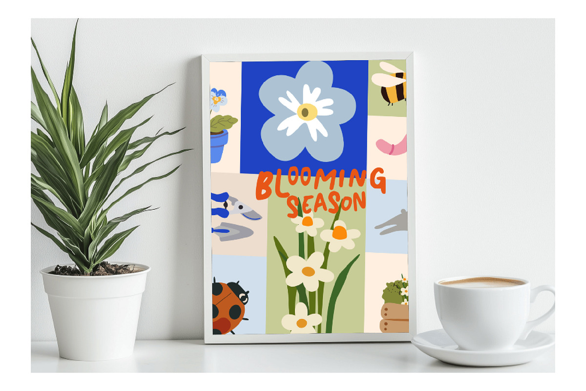 Blooming season design collection, a Decorative Illustration by Luamor (Photo 15 of 16)