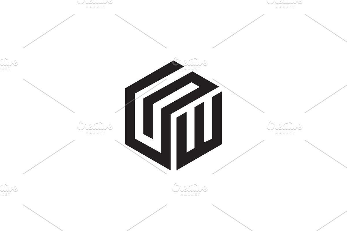 GW WG Logo, a Branding & Logo Template by Creative_Graphic
