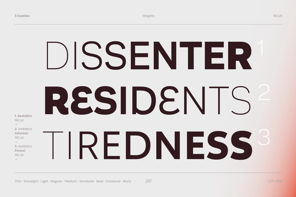 Aestetico, a Sans Serif Font by Latinotype (Photo 8 of 15)
