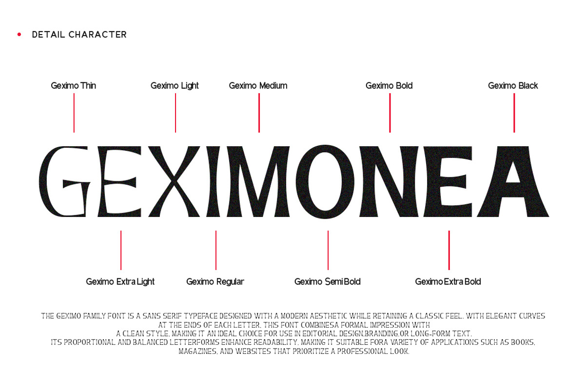 Geximo Family, a Sans Serif Font by IM Studio (Photo 3 of 12)