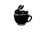 Cute Bunny Coffee Cup Vector Bundle, an Illustration by Designs_River (Thumbnail 48 of 49)